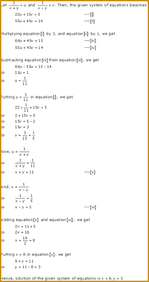 Pair of linear Equations in Two Variables Extra 907479