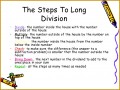 3 Long Division Worksheets