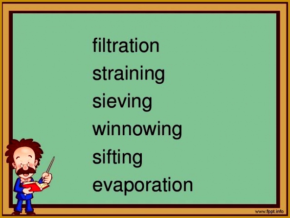 Ways of Separating Mixtures 445593