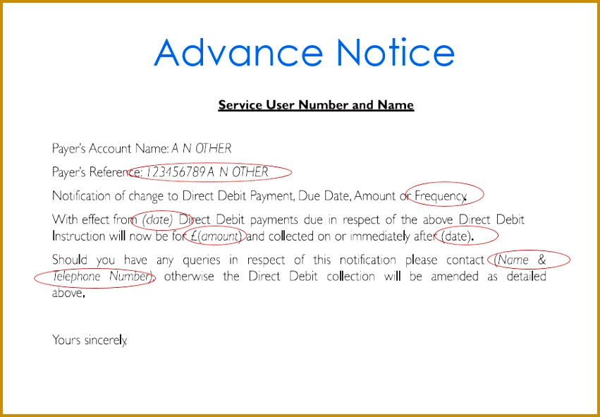 direct debit cancellation letter templates template your bank car insurance sample letters 591851