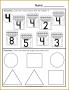 6 Preschool Counting Worksheets