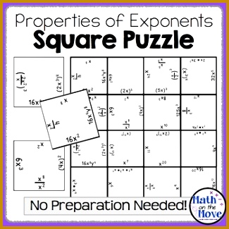 Exponents Puzzle 8 EE 1 325325
