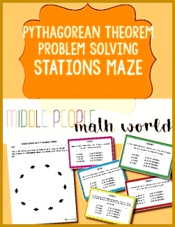 4 Pythagorean theorem Word Problems Worksheet | FabTemplatez