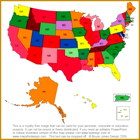 Assortment of printable united states maps & worksheets 468468