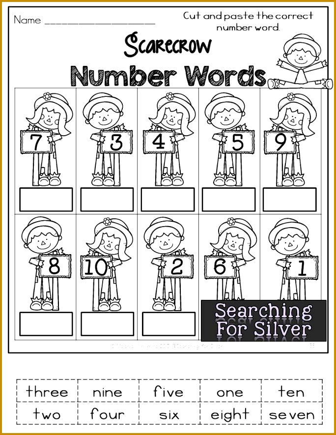 Fall Math and Literacy No Prep Kindergarten 885684