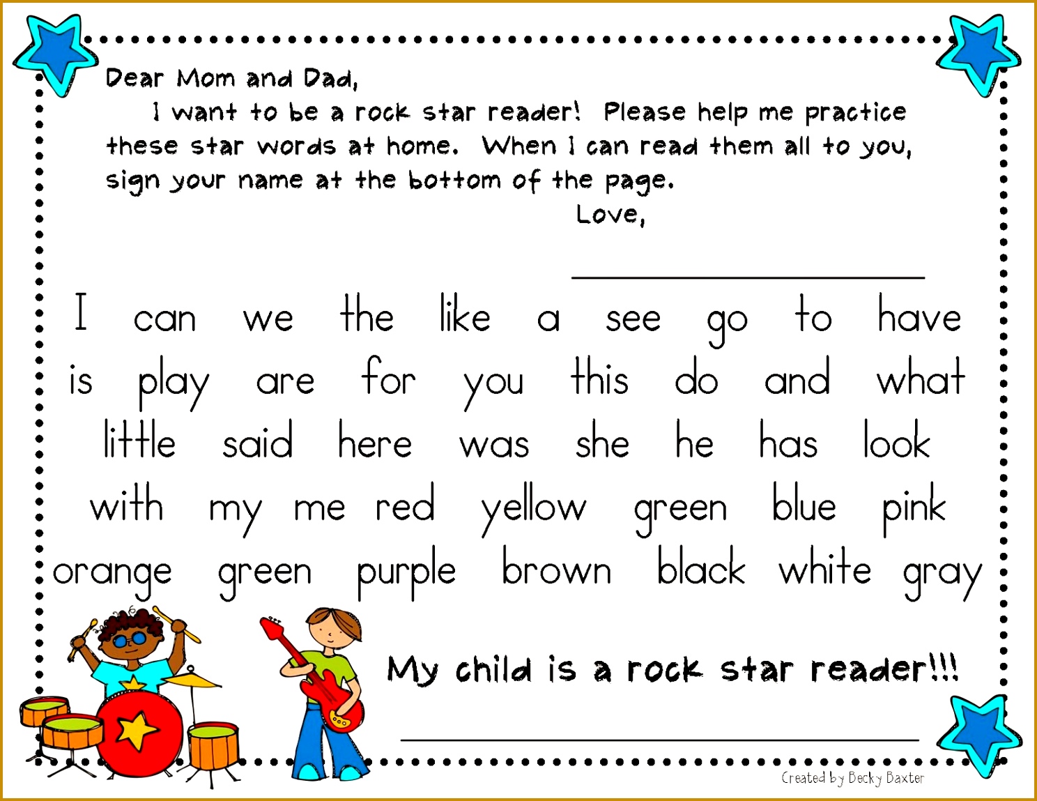 Homework Letter to Parents From Teacher 14881149