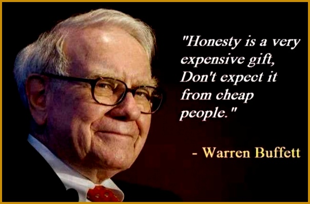 Warren Buffett Quotes · Warren Buffett Quotes Honesty 398604