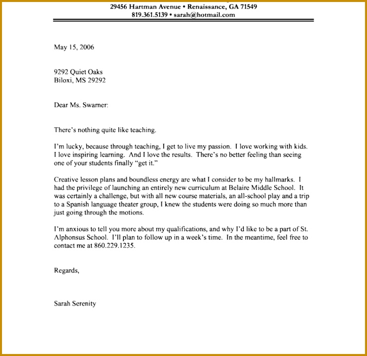 Example Cover Letter for Resume Inspirational Job Letter 0d Archives 714735