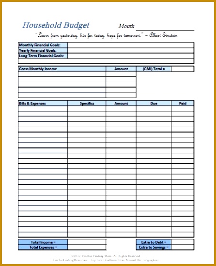 Financial Planning Spreadsheet Luxury Free Printable Bud Worksheets – Download or Print 20 Unique Financial 550446