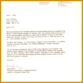 Reference Letter format for Graduate School Save Reference Letter format University Admission Save Psychology 279279