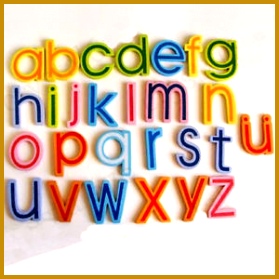 Image is loading 27x Magnetic Wooden Alphabet A Z Lowercase Letters Fridge 279279