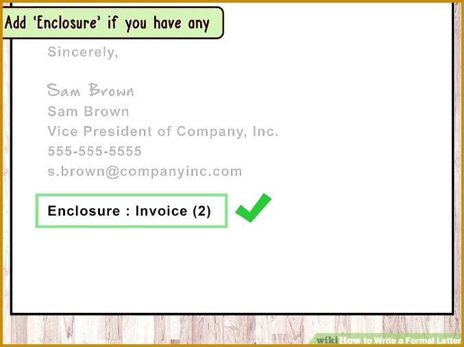 Image titled Write a Formal Letter Step 7 507677