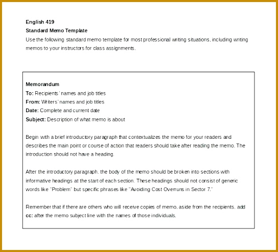 Example Memorandum Letter In Business Unique bylaws Template 0d 492544