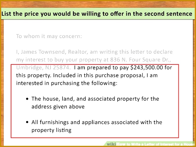 Image titled Write a Letter of Interest for a House Step 12 677507