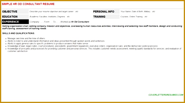 Sample Effective Cover Letter Beautiful format Writing A Curriculum Vitae From Hr Od Consultant Cover 355639