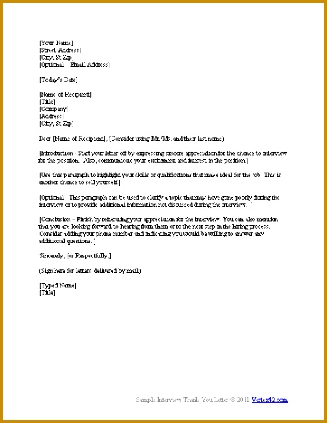 Sample Thank You Letter For Job Interview Lovely Interview Phone Interview Second Interview And No Opening 460595