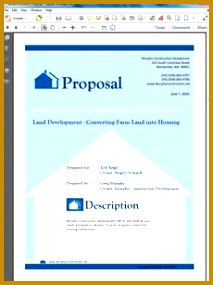 Real Estate Land Development Proposal The Real Estate Land Development Proposal Sample is an example of the use of the Proposal Kit documents for a real 213285