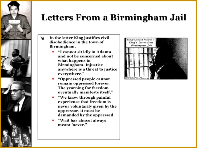 Letters From A Birmingham Jail Civil Rights Powerpoint 474632
