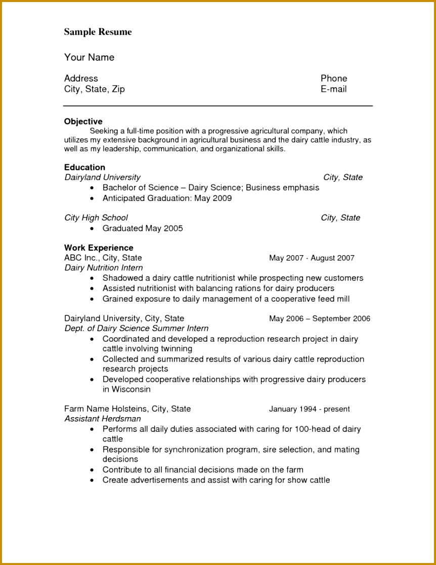 15 resume for college application template lovely sample 1116862