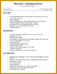sample house cleaning checklist Image detail for Residential House Cleaning Flyers 286219