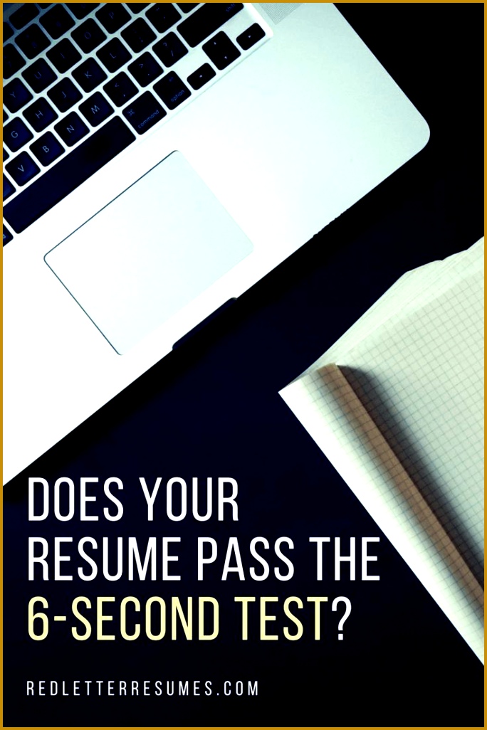 Take the FREE 6 Second Test and find out from HR pros if your resume is costing you career success Red Letter 1026684