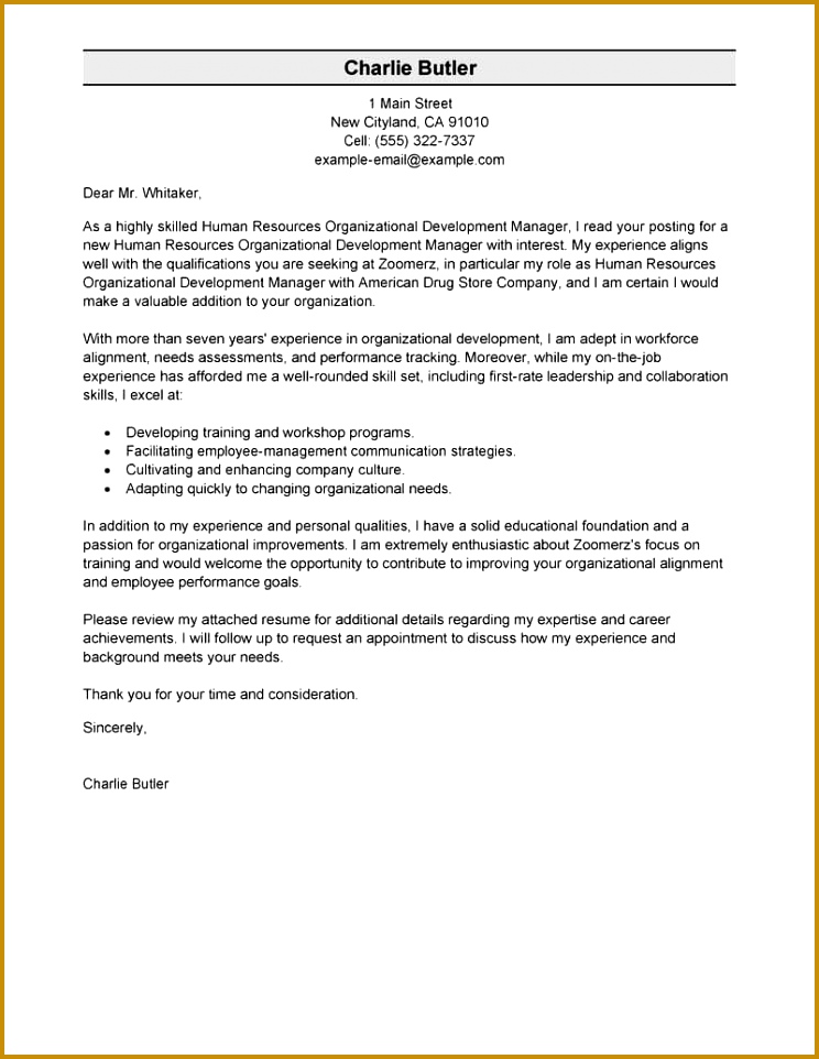 Teacher Resume Cover Letter Examples New Best organizational Development Cover Letter Examples 962744