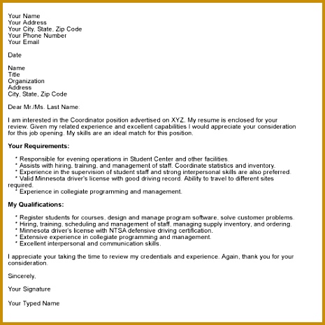 How to pose a Job Winning Cover Letter 465465