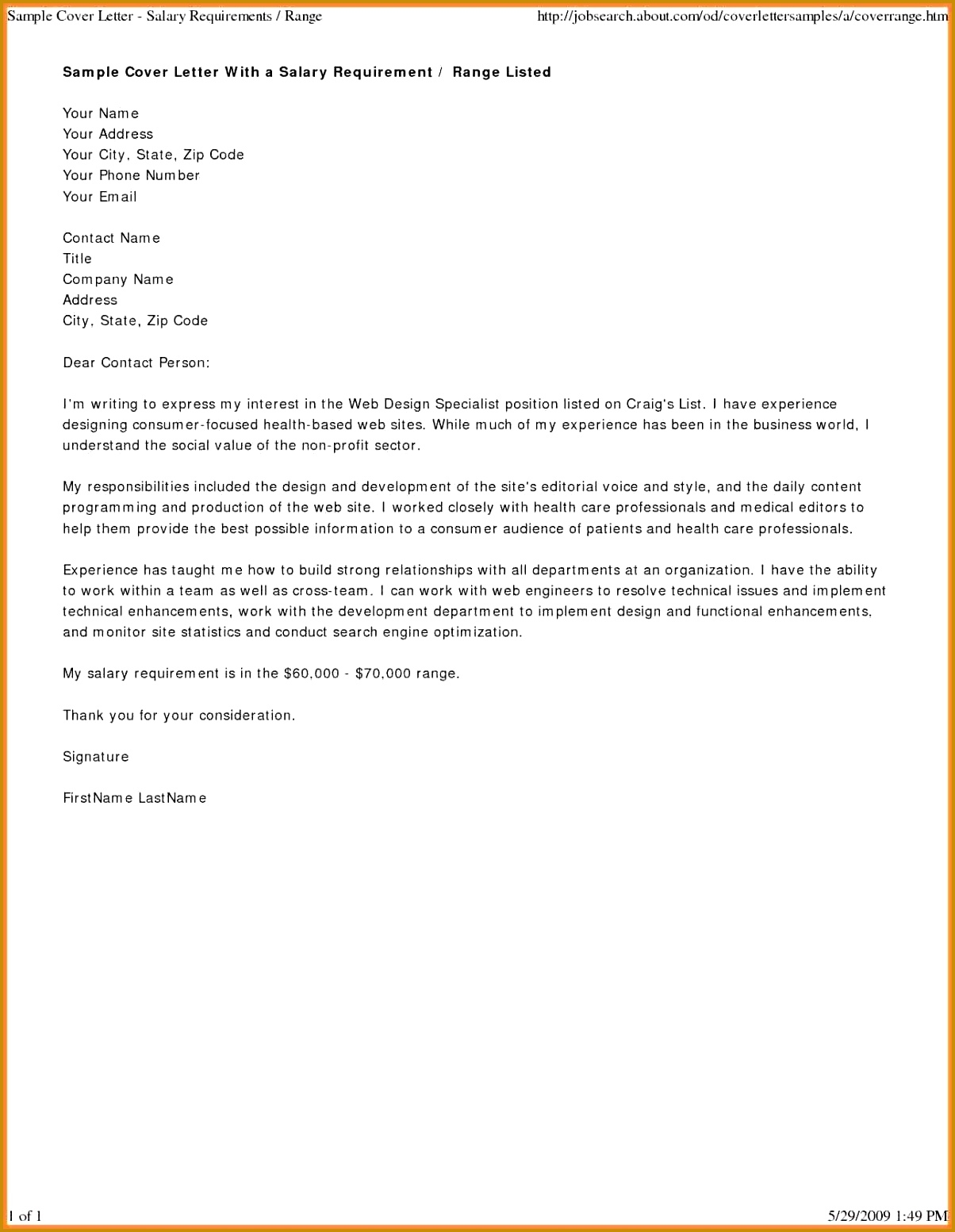 Employment Verification Letter Sample New Employment Certificate format with Salary Copy Letter format for 15531204