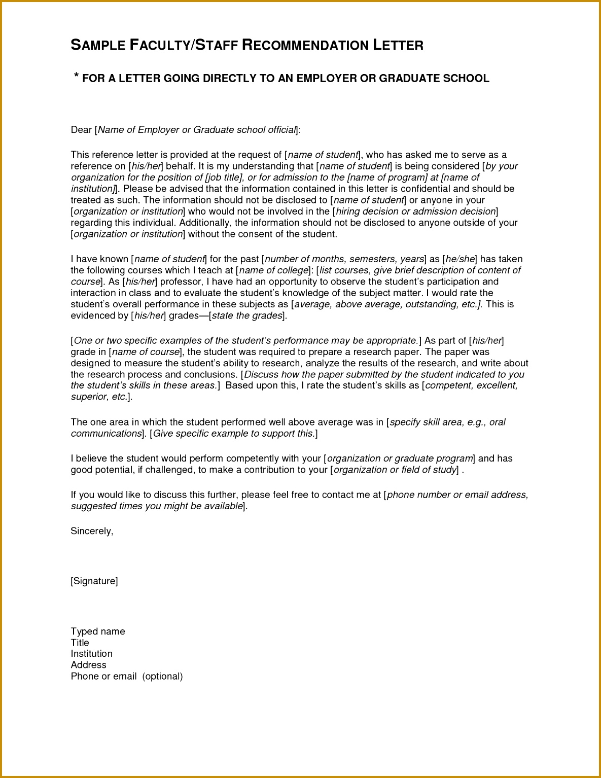Re mendation Letter Template Job Best Samples Letters Re Mendation For Graduate School Letter Best Sample Re Mendation Letter For Phd Candidate 15341185