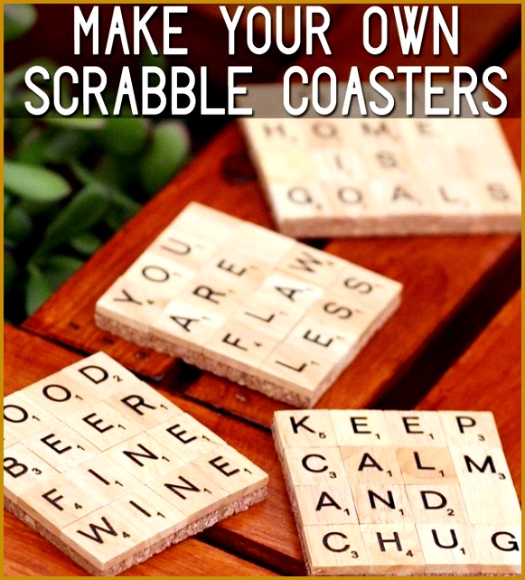 Here s How To Easily Make Scrabble Coasters For Your Next Party 642581