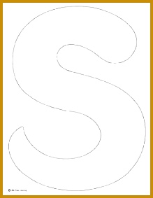 FREE Letter S Snake Pattern 283219