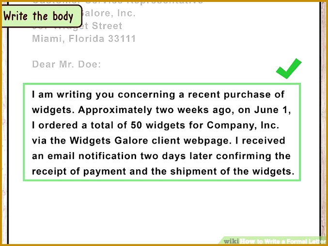 Image titled Write a Formal Letter Step 5 507677
