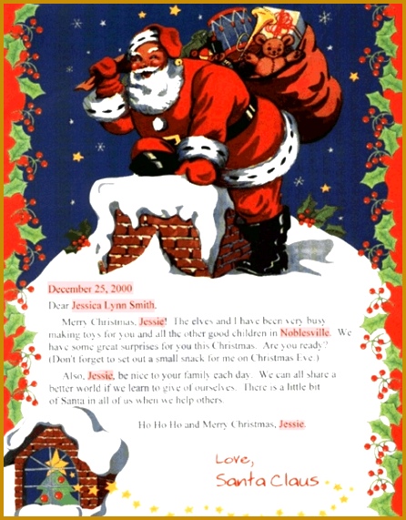 Personalized Santa Letters Santa Claus Letters North Pole Santa Claus Letters North Pole 446571