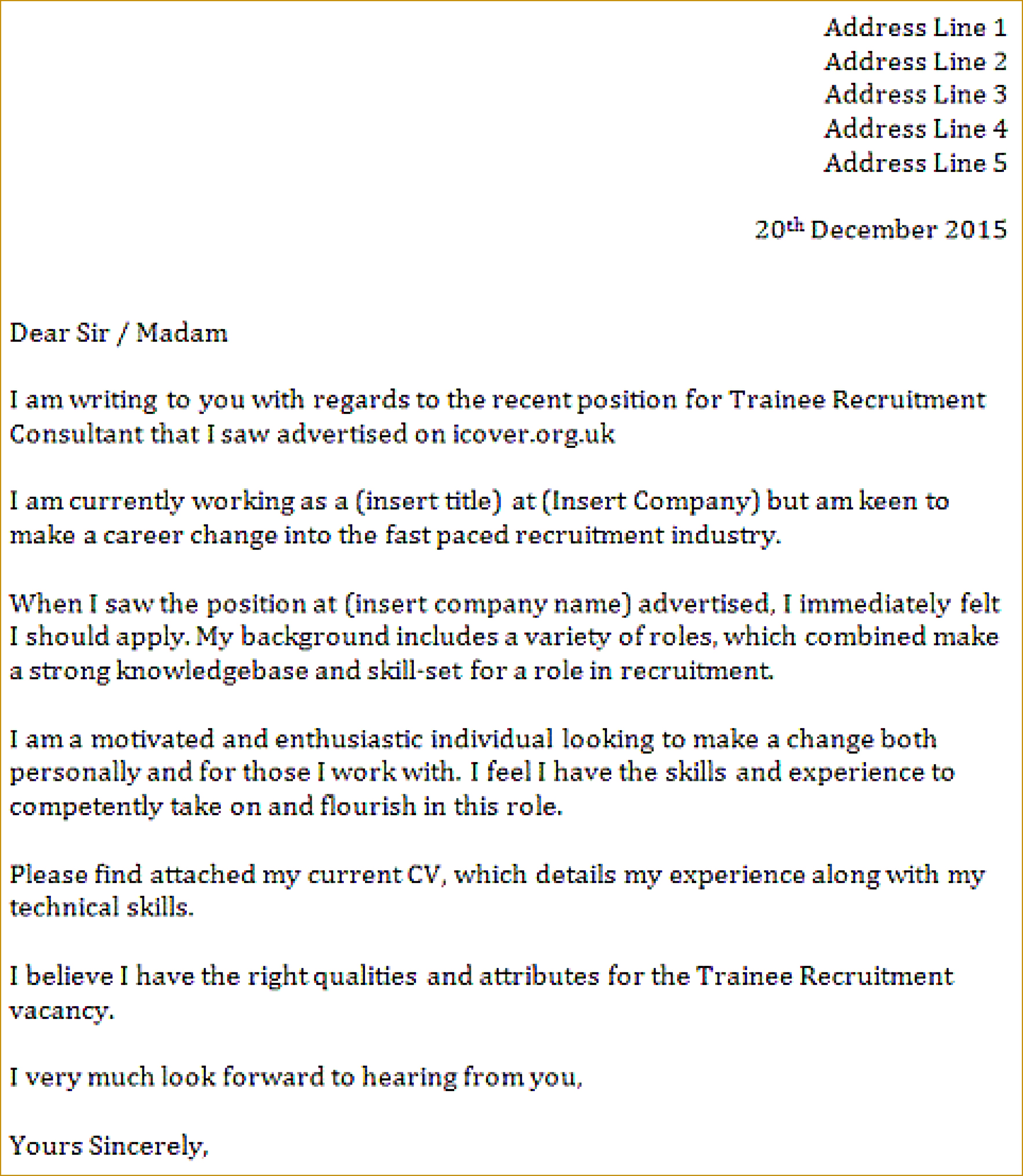 How to Write A Good Cover Letter Unique who to Address Cover Letter to New Job 35344061