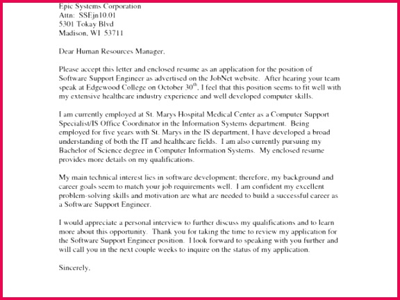 Cover Letter for Hospital Position Fresh Best Resume for Management Position Professional Sample Employment Cover