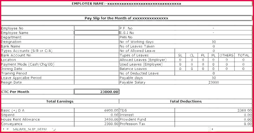 awesome salary slip excel template s themes ideas monthly calculator
