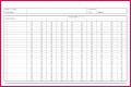 5 attendance Sheet Template Excel for Employee