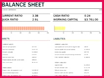 example cash flow statement See more Sample Balance Sheet Template