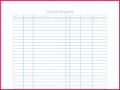 3 Excel Checkbook Register Budget Worksheet
