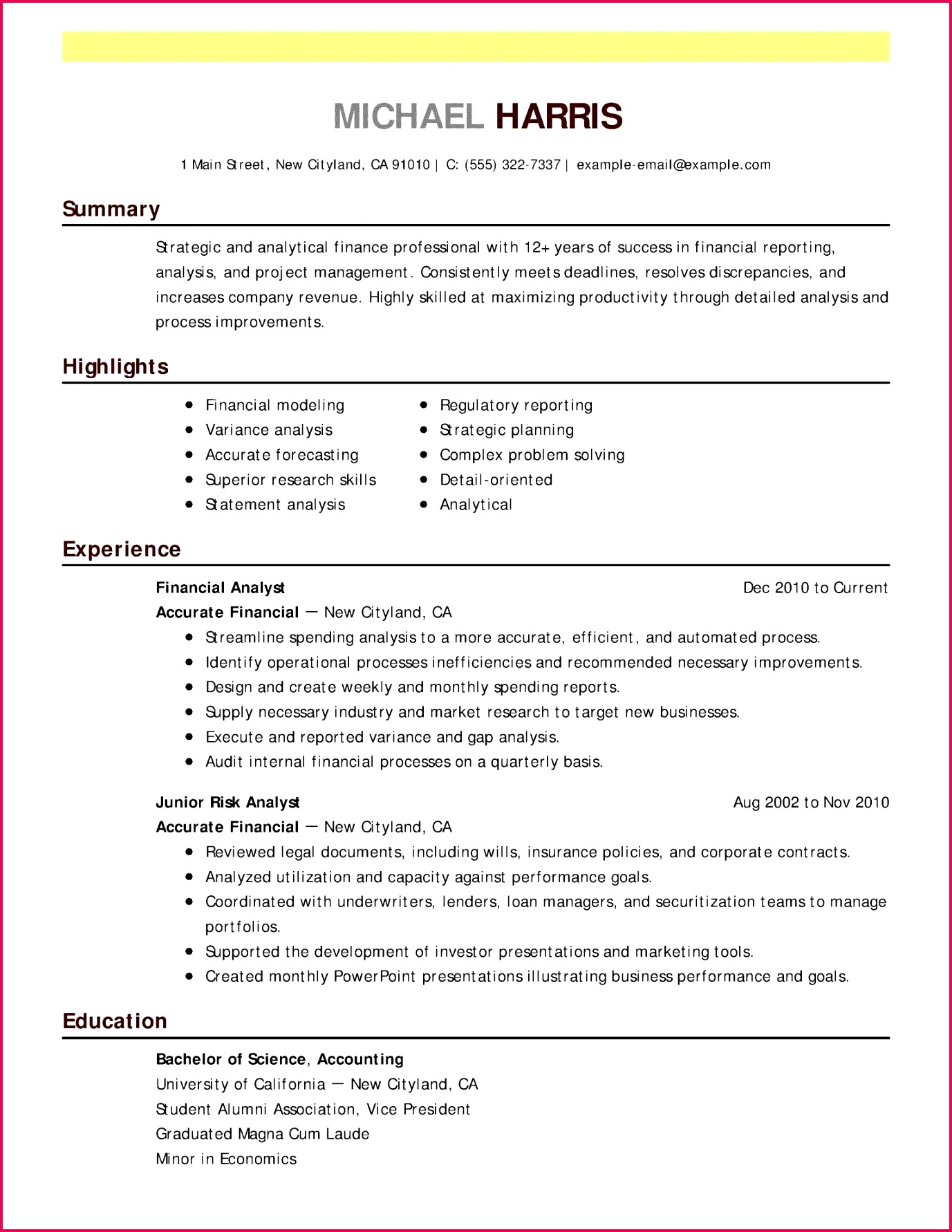Basic Resume Outline Luxury Basic Resume Template Luxury Resume Pdf 0d