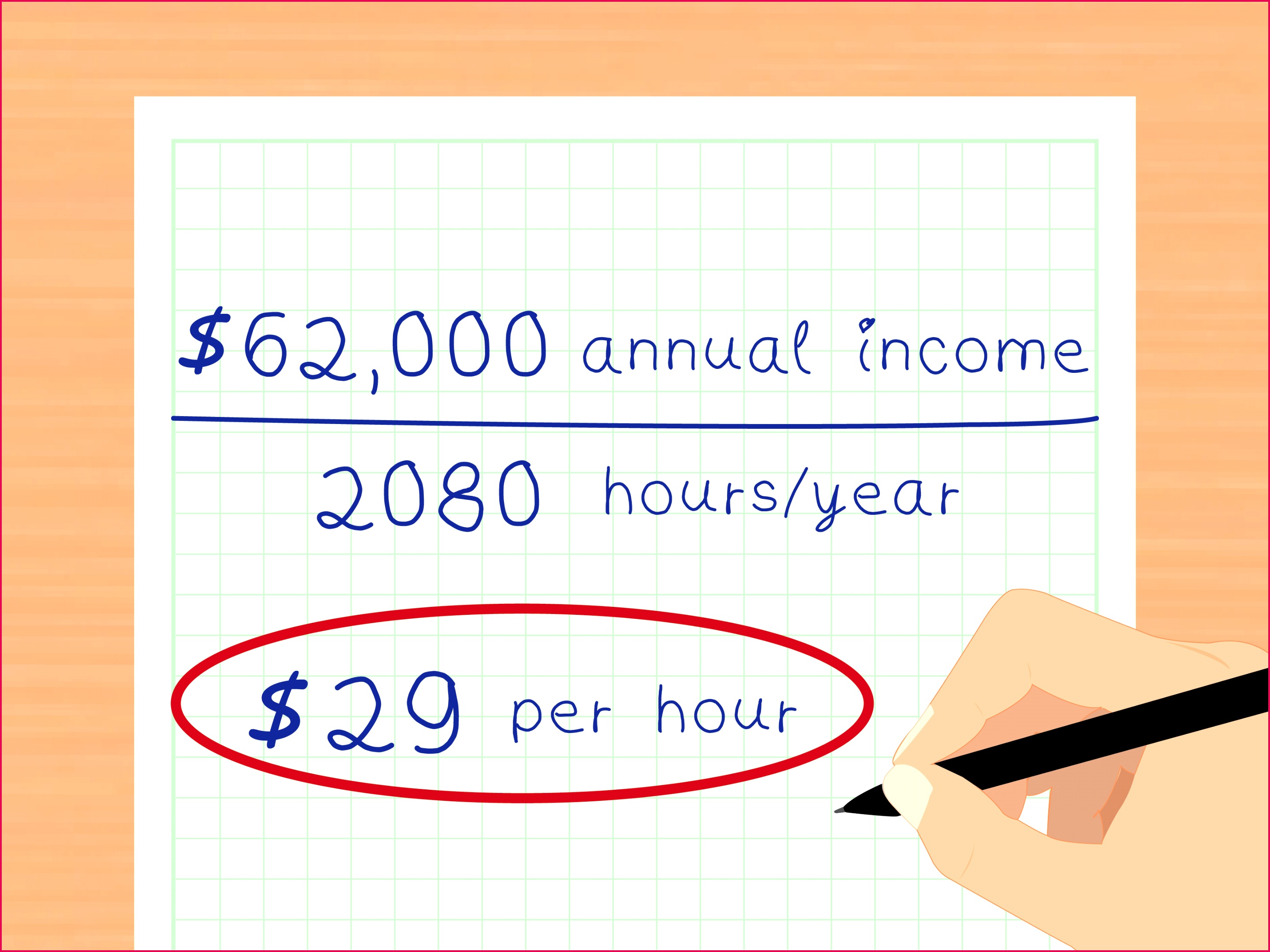 Calculate Your Real Hourly Wage Step 13