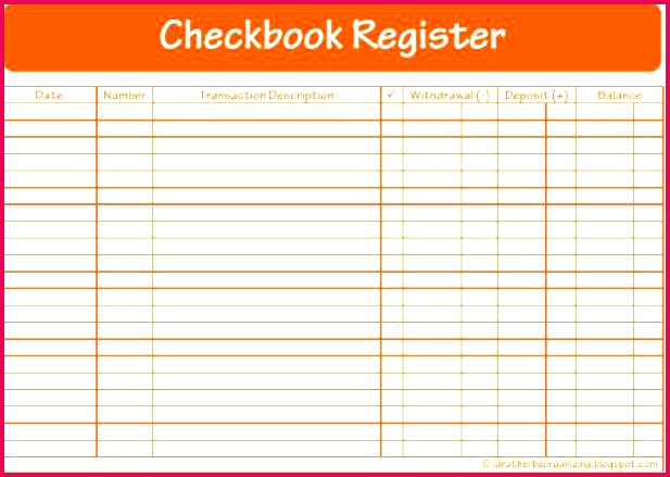 Cenitdelacabrera Check Register Template Excel Check Register Template Excel Checkbook Bud Worksheet Bank