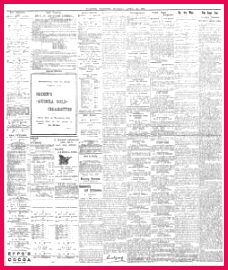 Advertising 1901 04 22 Evening Express Welsh Newspapers line The National Library of Wales