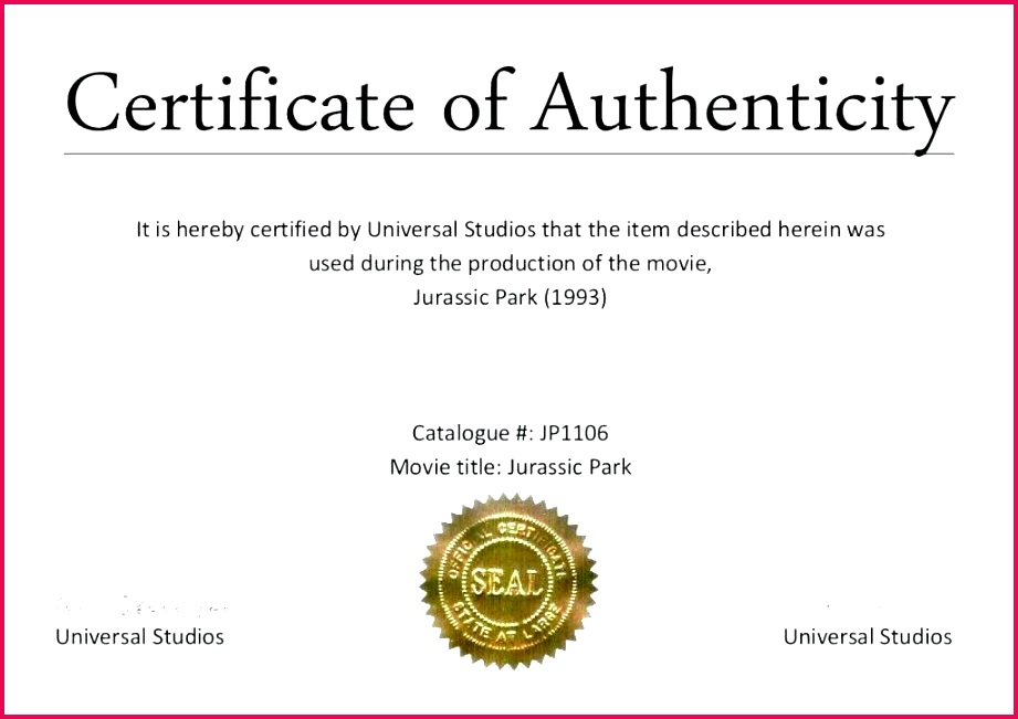 certificates of authenticity for artists printable certificate photography template