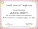 4 Award Certificate for Completion Of Course Templates