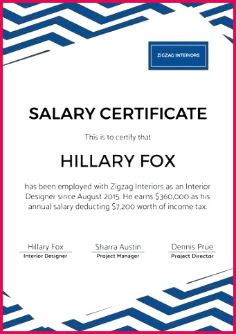 simple salary certificate template formats included illustrator ms word publisher file size certificates indesign award