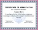 3 Blank Template for Certificate Of Appreciation