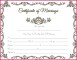 5 Catholic Marriage Certificate Templates