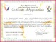 6 Certificate Of Appreciation Template Free Word