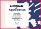 5 Certificate Of Appreciation Wording Templates
